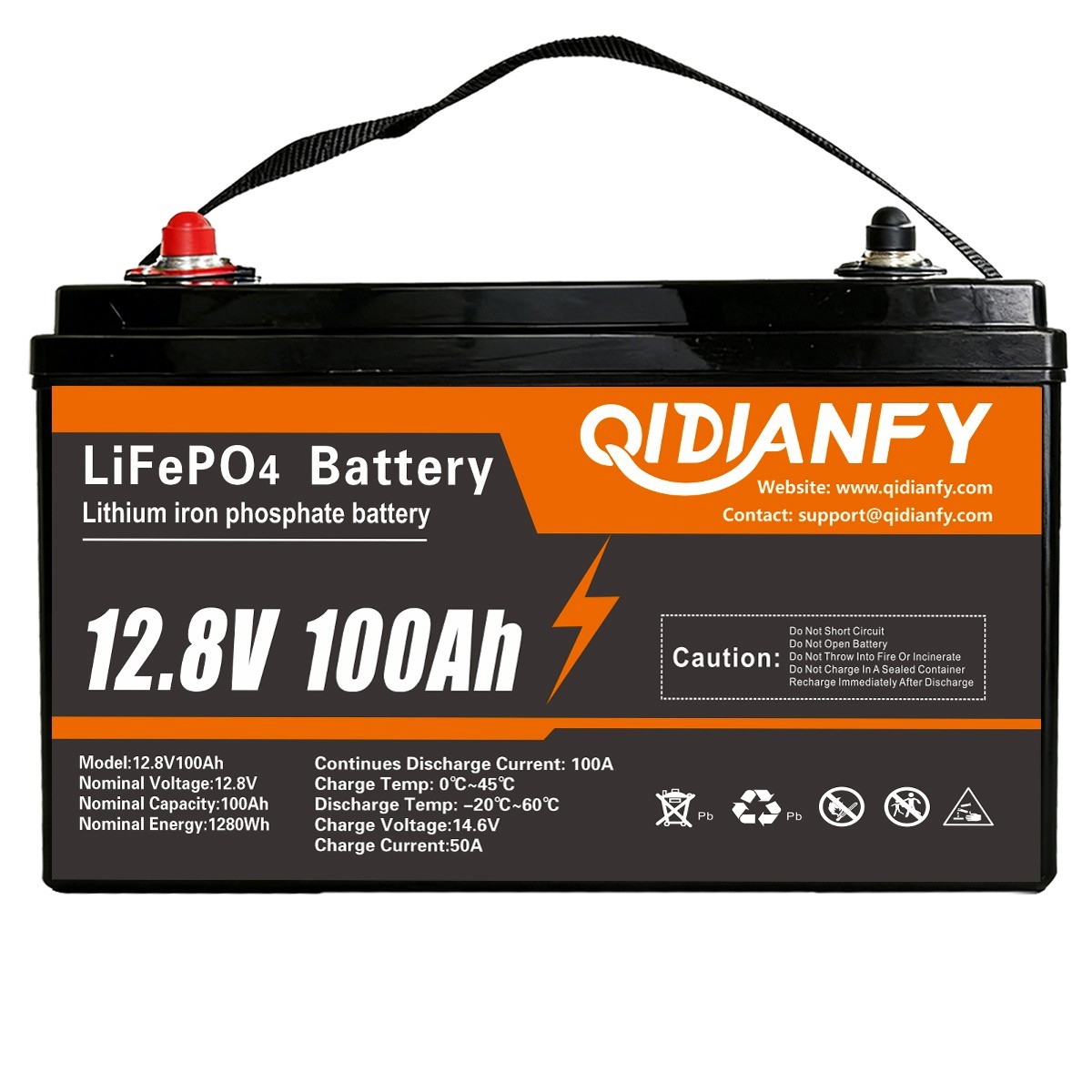 12V 300Ah 100Ah LiFePO4 Lithium Battery 15000+ Cycle 200A BMS For RV Off-grid