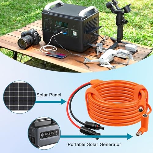 DC 8mm Adapter Cable 10FT for Solar Panels – DC7909/8020
