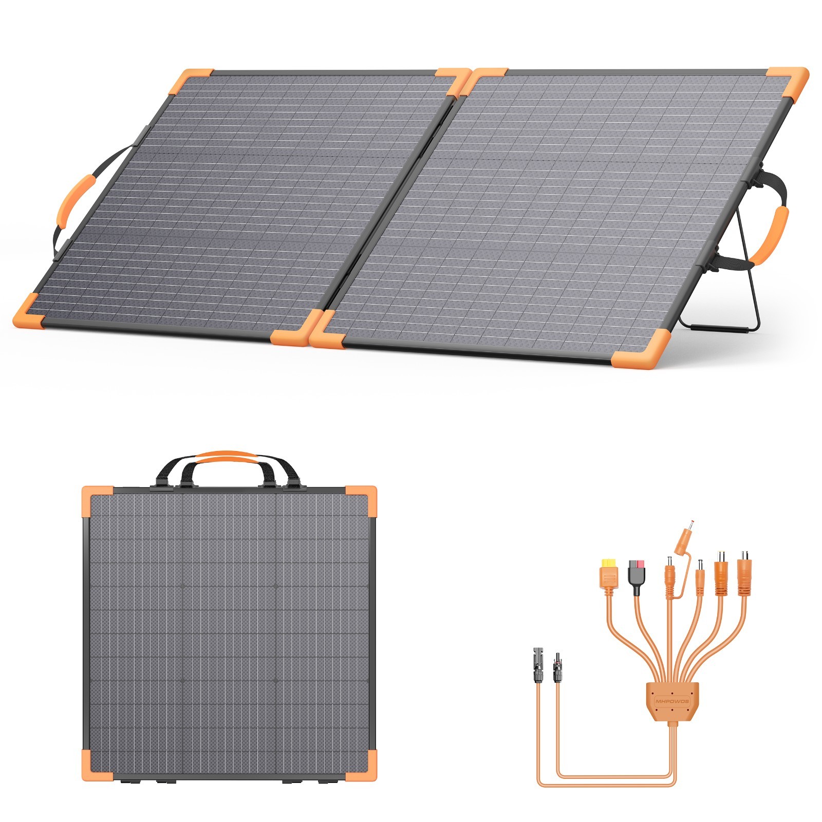 100W Solar Panel Bifacial IP68 Waterproof High Efficiency Off-Grid for Marine