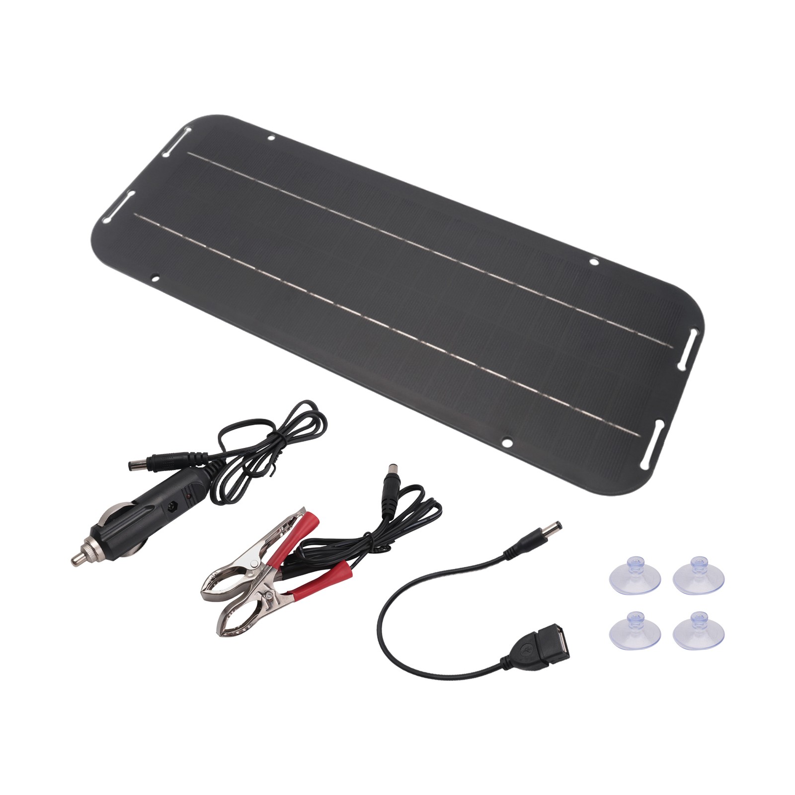 12V 6W Solar Panels Car Motorcycle Kick Scooter Portable Solar Panel Car 7530