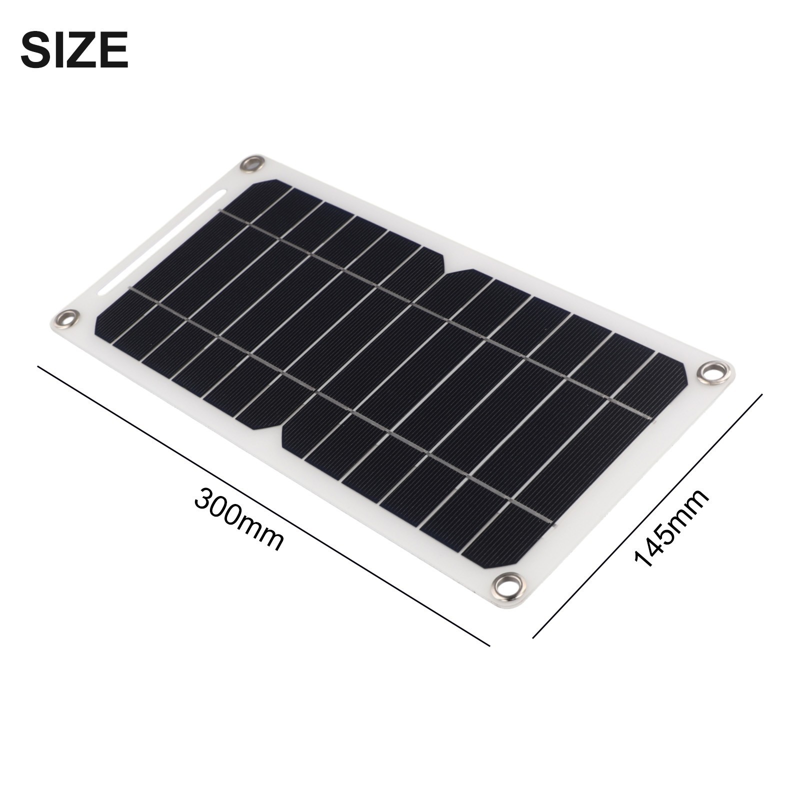 Lightweight 30W Solar Charger for Smartphones and Portable Power Banks