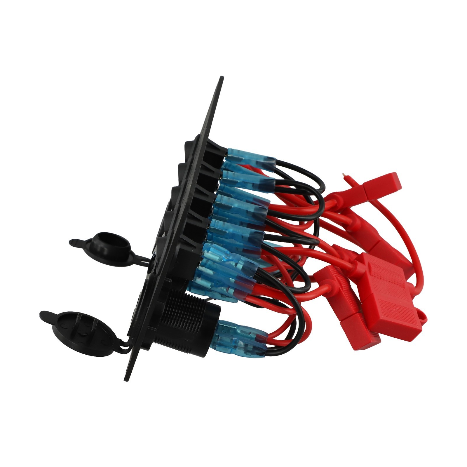 Wired Safety Features in a Reliable IP65 Rated 5 Gang Toggle Switch Panel