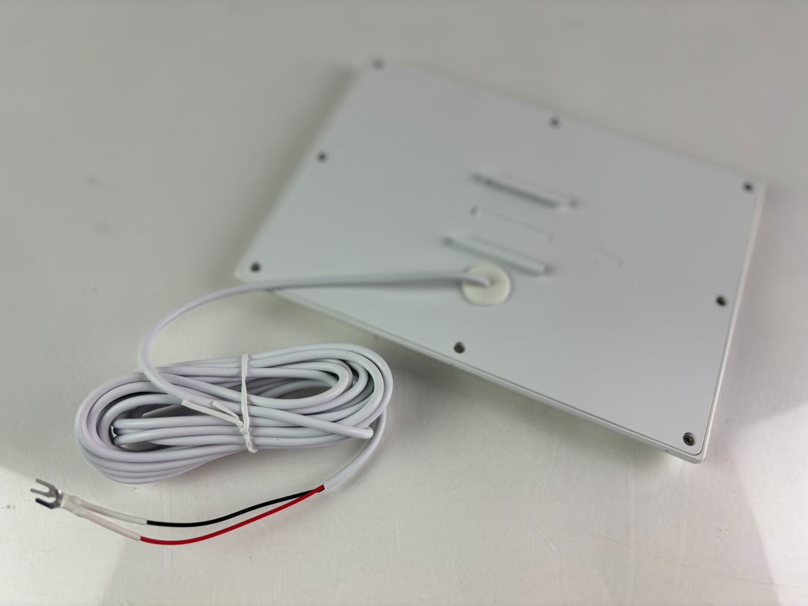 Wasserstein Ring Solar Panel for Spotlight Cam & Stick Up Cam Battery -White