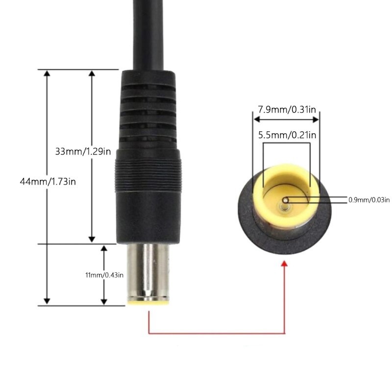 DC7909 Female to Male Extension Cable for Solar Generators with DC8020 Adapter