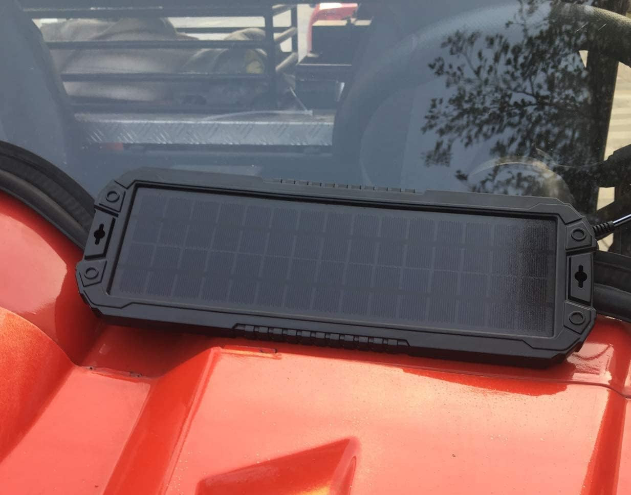 Panel Car Battery Trickle Charger & Maintainer 5W 12V Solar Power Charger Kit Po