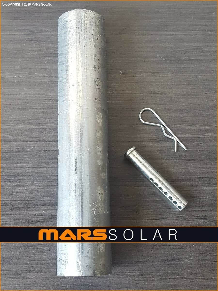 Mars Solar Mount Heavy-Duty Mast Adapter – 2″ (OD) to 2″ (ID)