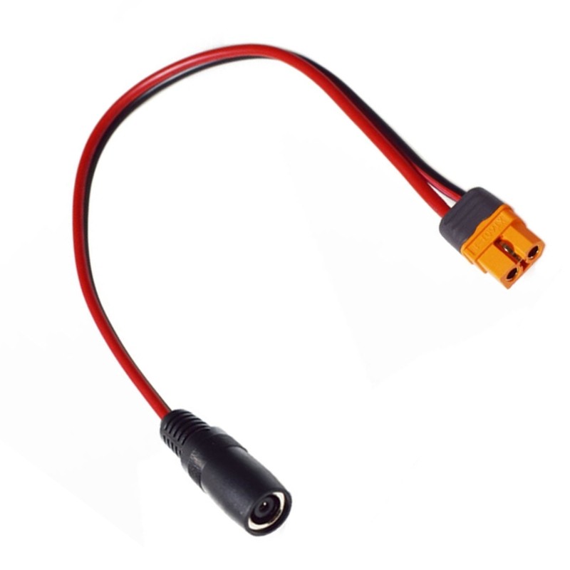 30cm 14AWG XT60I Female To 8020 Energy Wire For sunlight Generator Recharging
