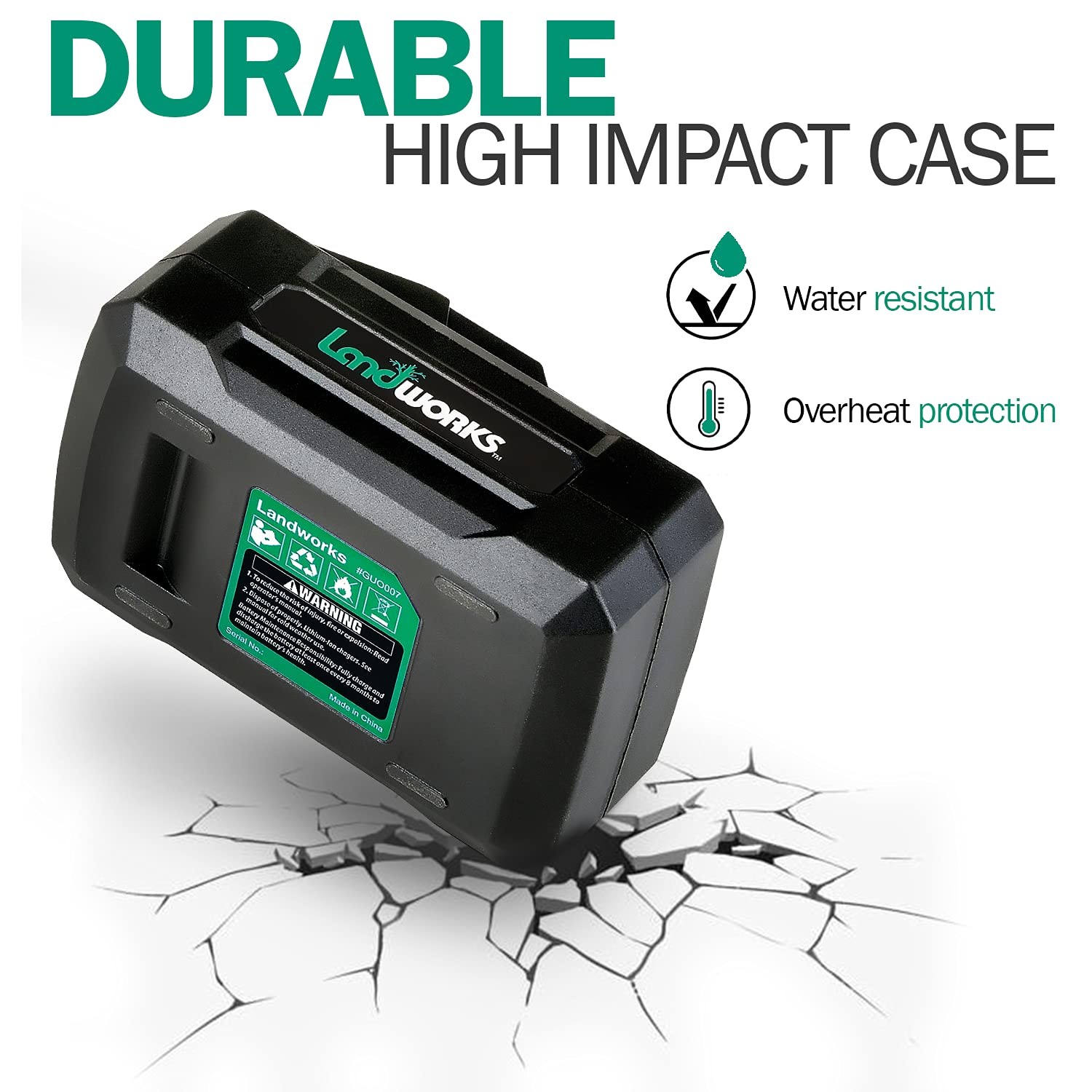 Super Duty Pro 48V DC 2Ah Lithium Ion Rechargeable Battery 88.8 Watt Hours (B…