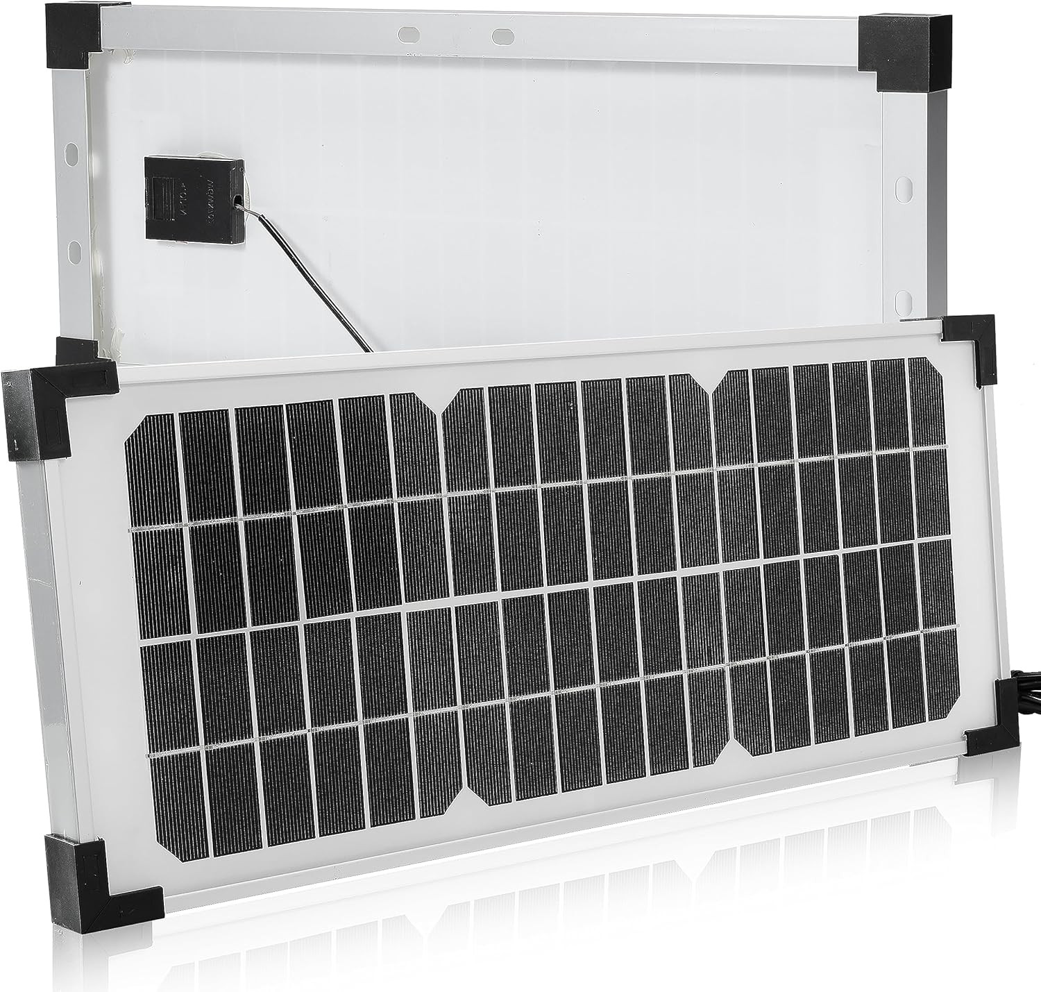 10 Watt Solar Panel Kit Replace FM123 for Mighty Mule FM200 FM350 FM500 FM502 MM