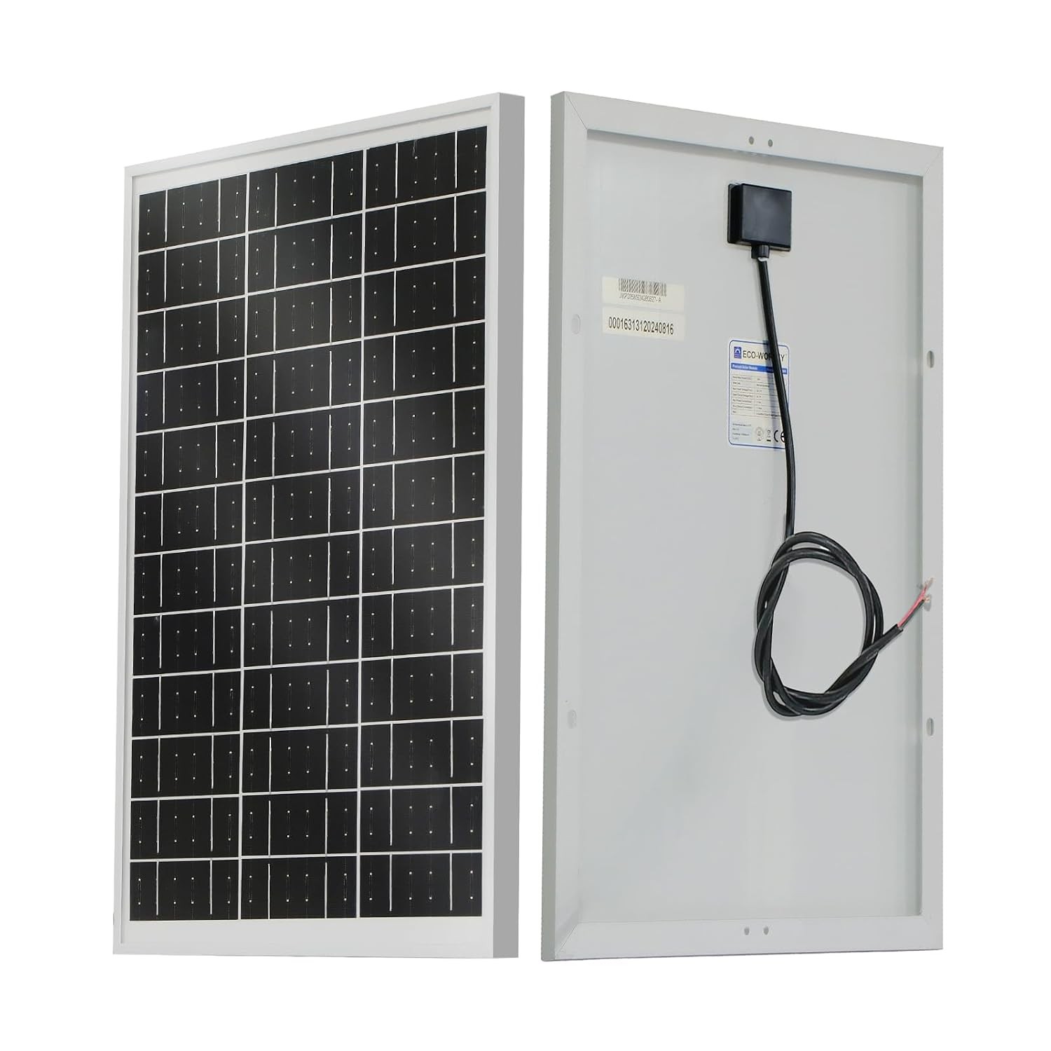 Solar Panel 25W 18V Monocrystalline Waterproof Panel Charging 12V Battery of RV