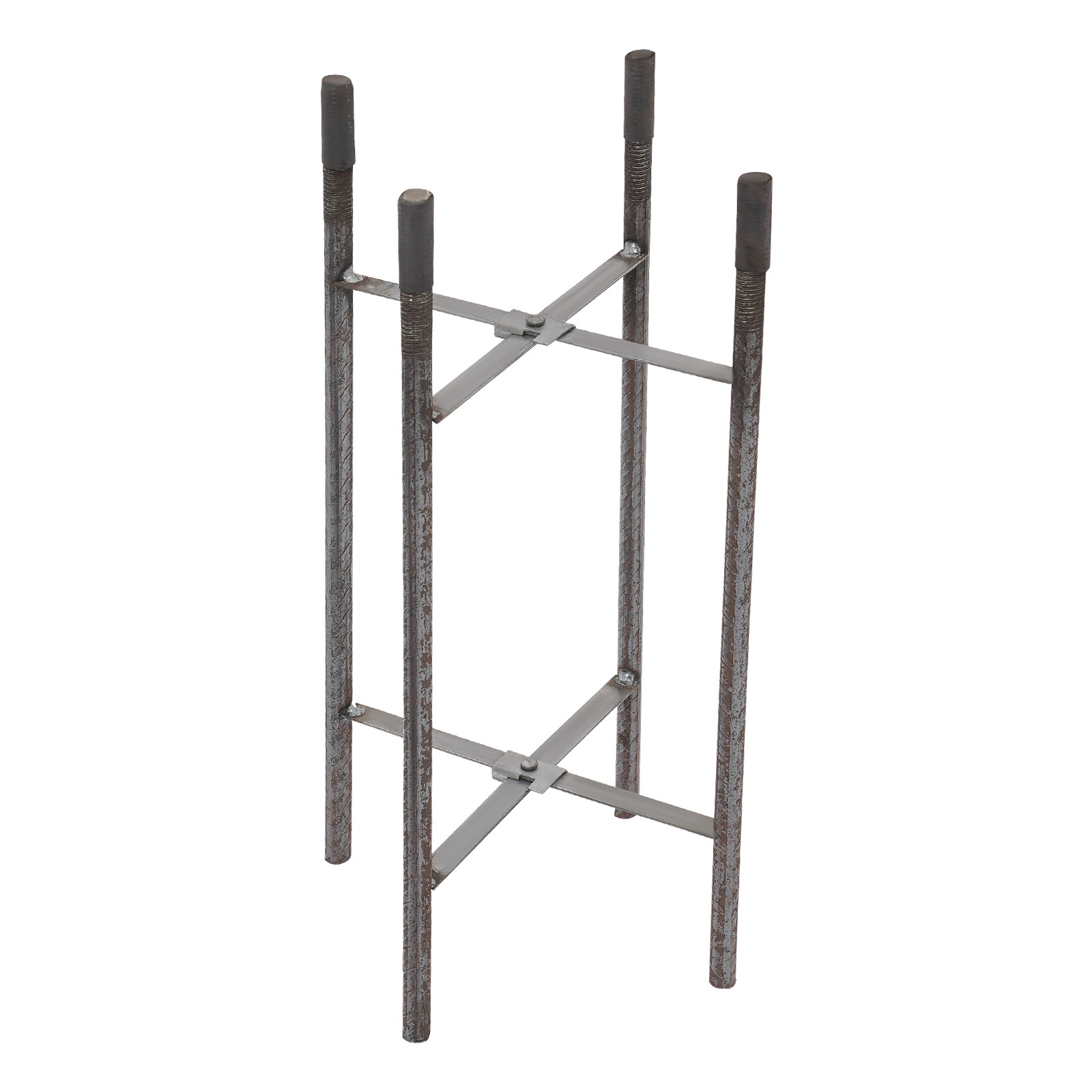 3m/10ft Black Galvanized Steel Parking Lot Lighting Post W/ Ground Cage Outdoor