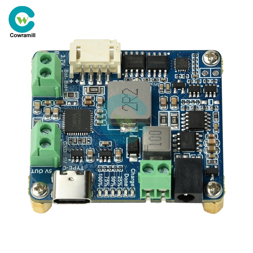 6-24V Solar Panel Power Management Module 5V 3A Supports MPPT, PD QC FCP SFCP