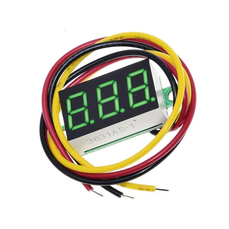 Electronic Voltages Tester 0.36 Inch Voltages Reader for Hobbyists