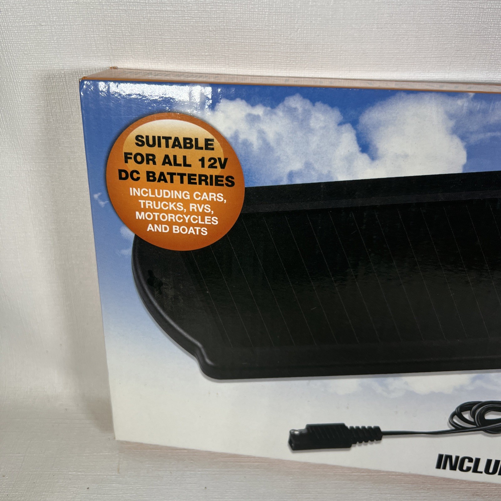 12 volt Solar Battery Maintainer Car Panel Charger 2-watt