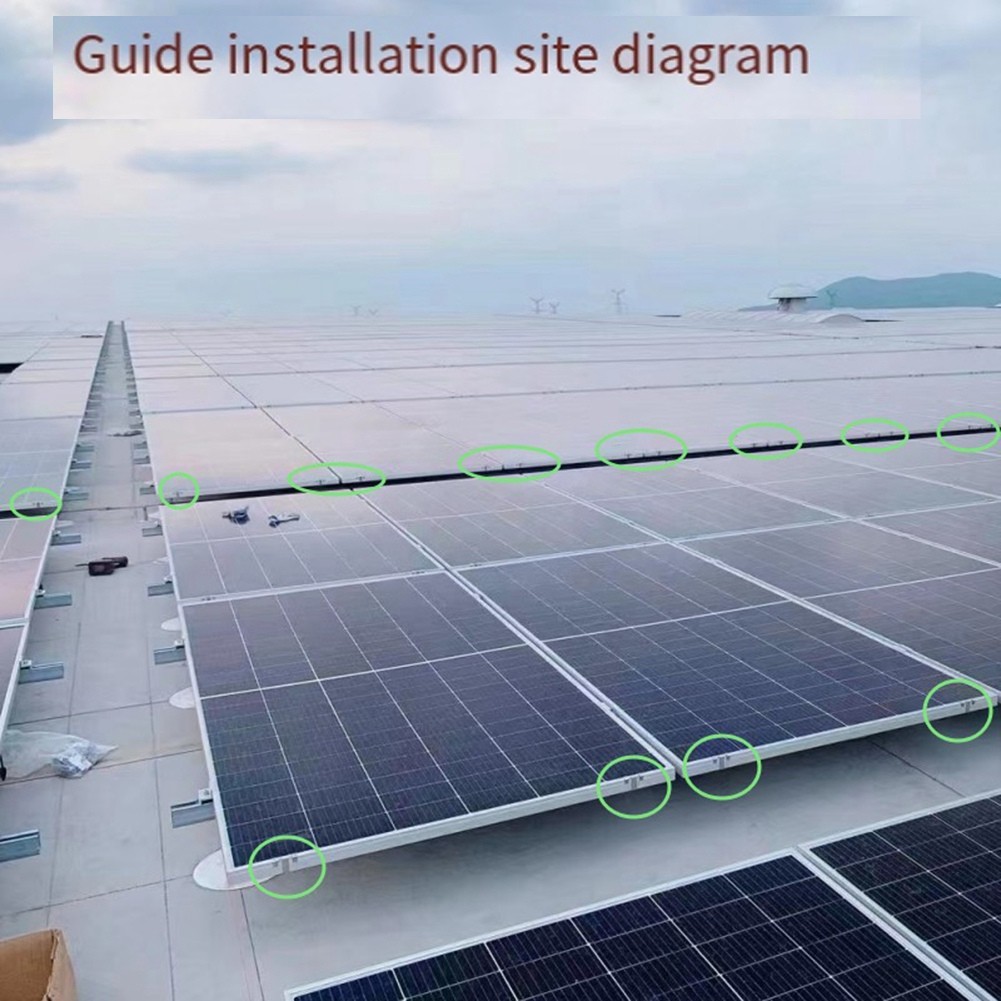 20PCS Photovoltaic Panel Drainage Buckle Plate Solar Panel Water 3213