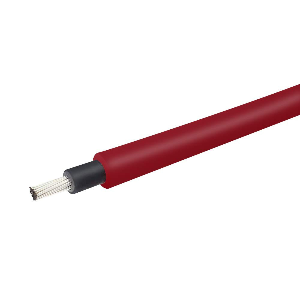 20FT 12AWG Solar Panel Extension Cable with Female and Male Connectors
