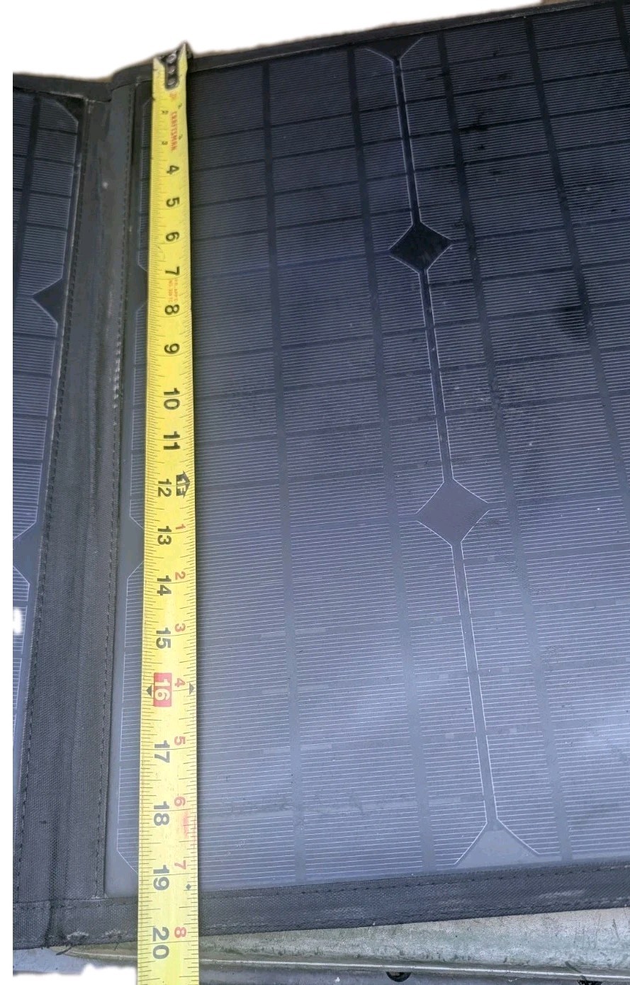 Enkeeo SCB-50watt Foldable Monocrystalline Solar 2 Panels 12volt 20’Wx28’L