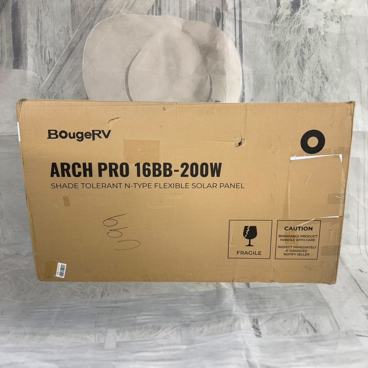 BougeRV Arch Pro 16BB-200W Shade Tolerant N-Type Flexible Solar Panel