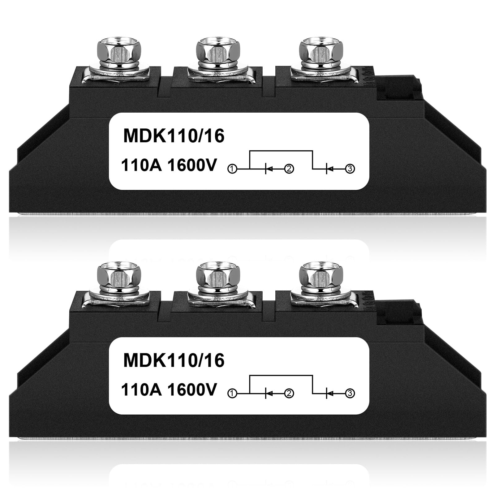 Yexiya MDK 110A (100A)-16 Solar Diode, DC Blocking Unidirectional in-line Ant…