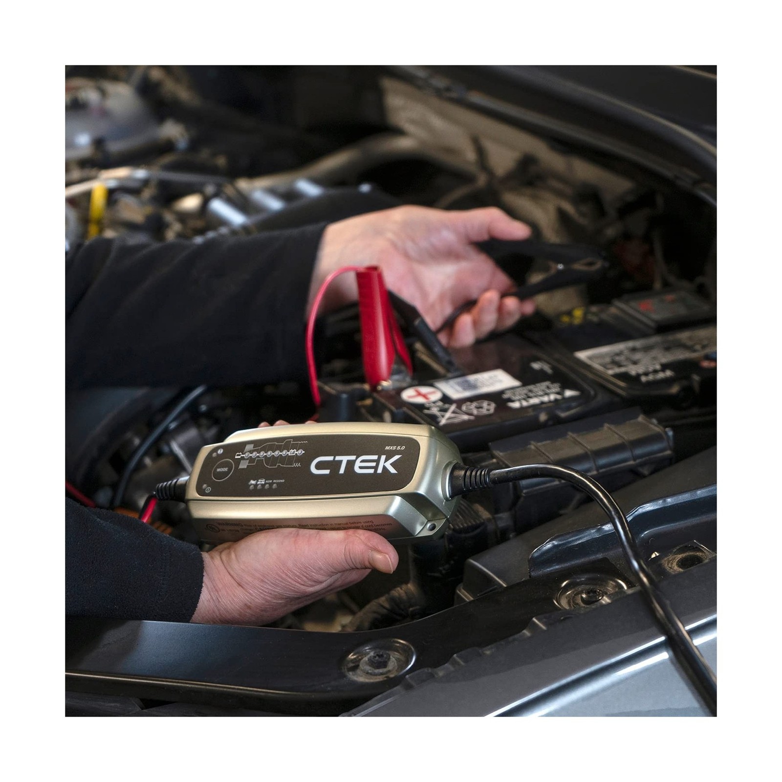 CTEK – 40-206 MXS 5.0 Fully Automatic 4.3 amp Battery Charger and Maintainer …
