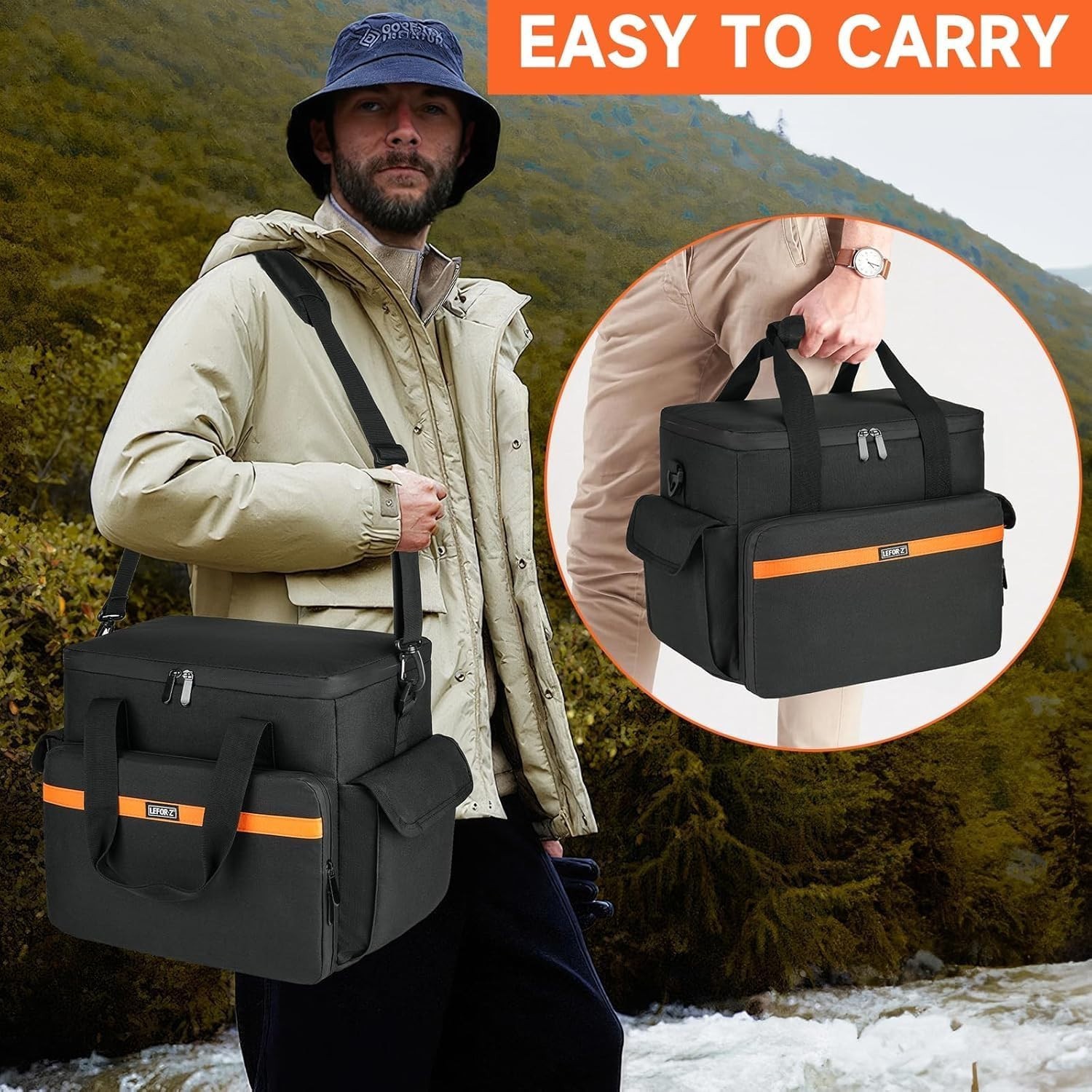Portable Power Station Carrying Case – Travel Storage Bag