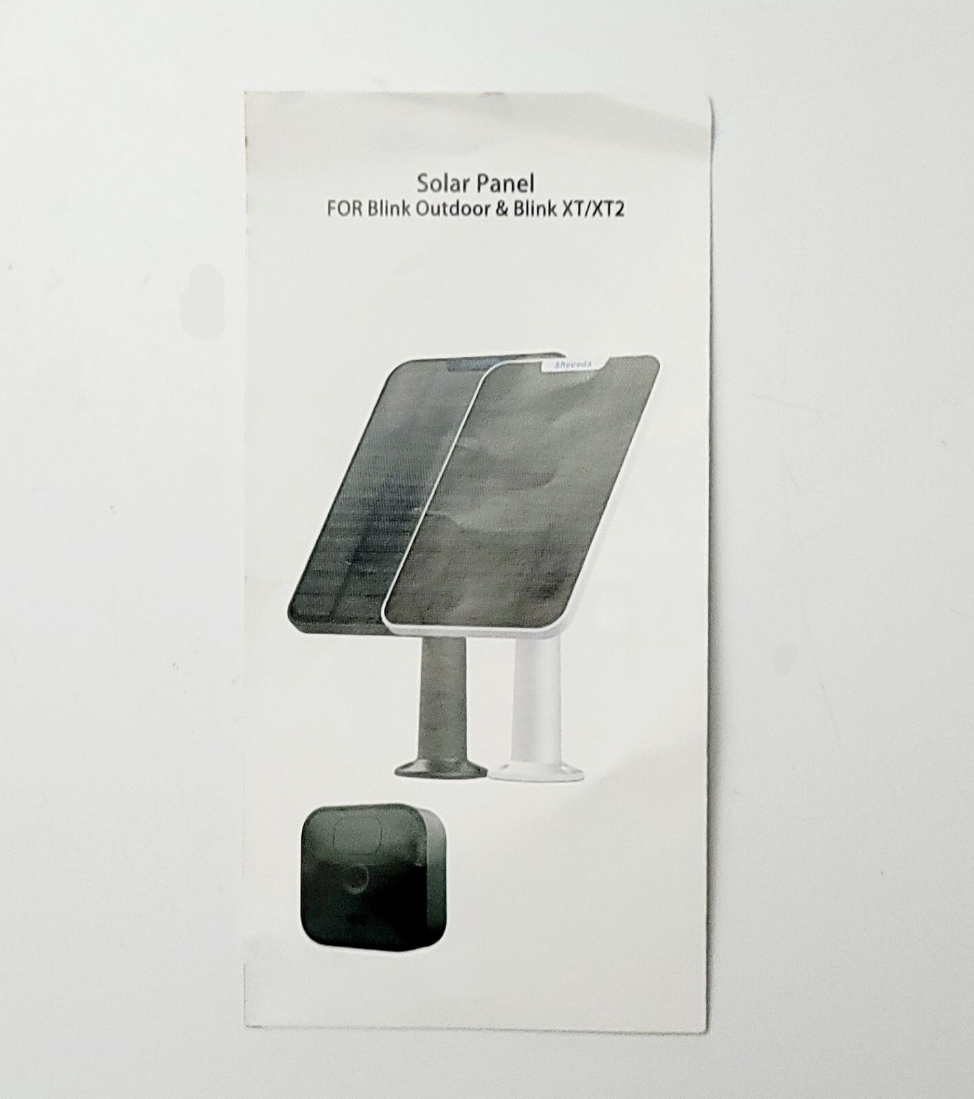 3 PACK SHYUEDA 4W High Efficiency Charging Solar Panels For Blink Weatherproof