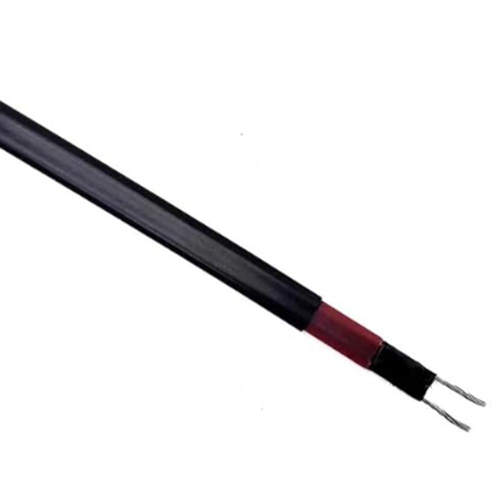 5m Silicone Rubber Self-Regulating Heating Cable 12V for Outdoor Safety