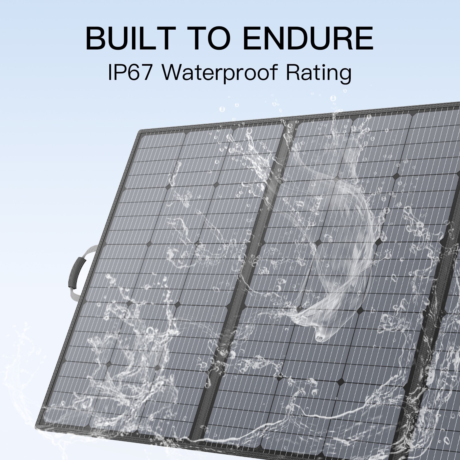 Folding Solar Panel 400 watt for Bluetti AC200L APEX 300 AC200PL Power Station
