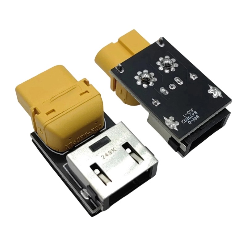 Square Port to XT60 Female Connector Power Solution for Remote Control Model