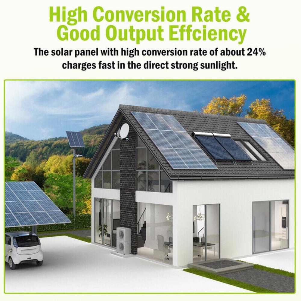 Lightweight 150W 300W Solar System Panel Kits 30A PWM MPPT Charge Controller