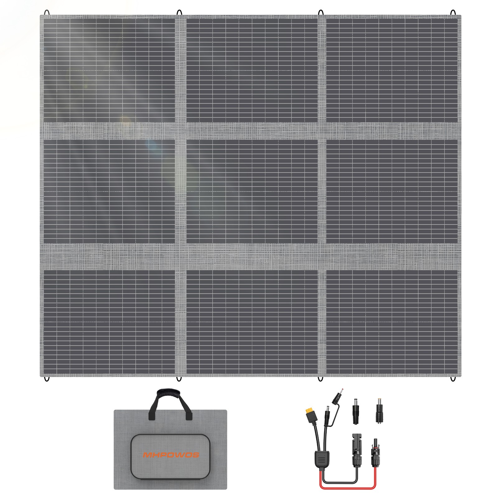 400W Solar Panel Blanket Camping Foldable Solar Panel for 1024Wh Power Stations