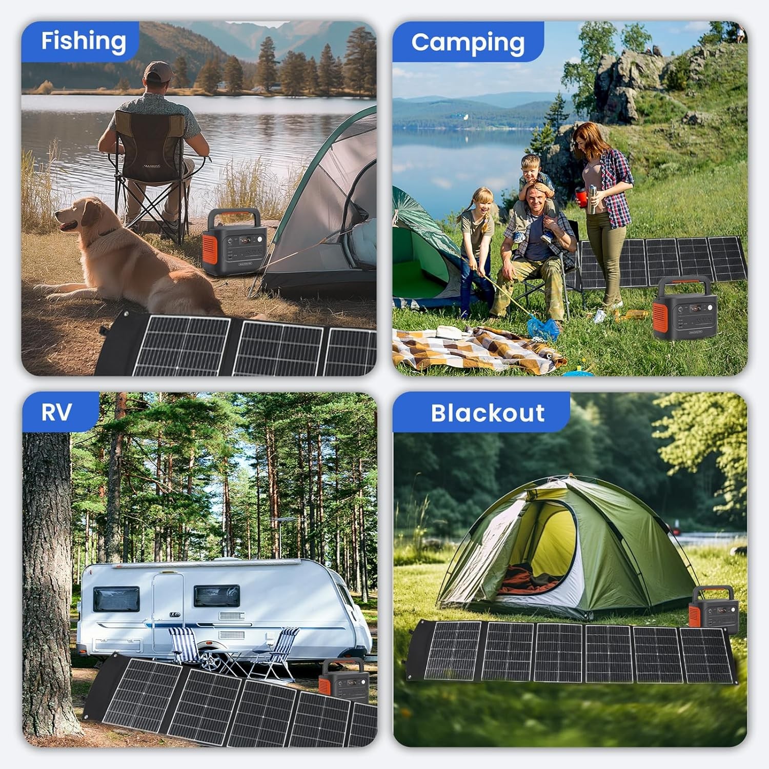 200W Portable Solar Panel Foldable Solar Charger for Phone Laptop Power Station