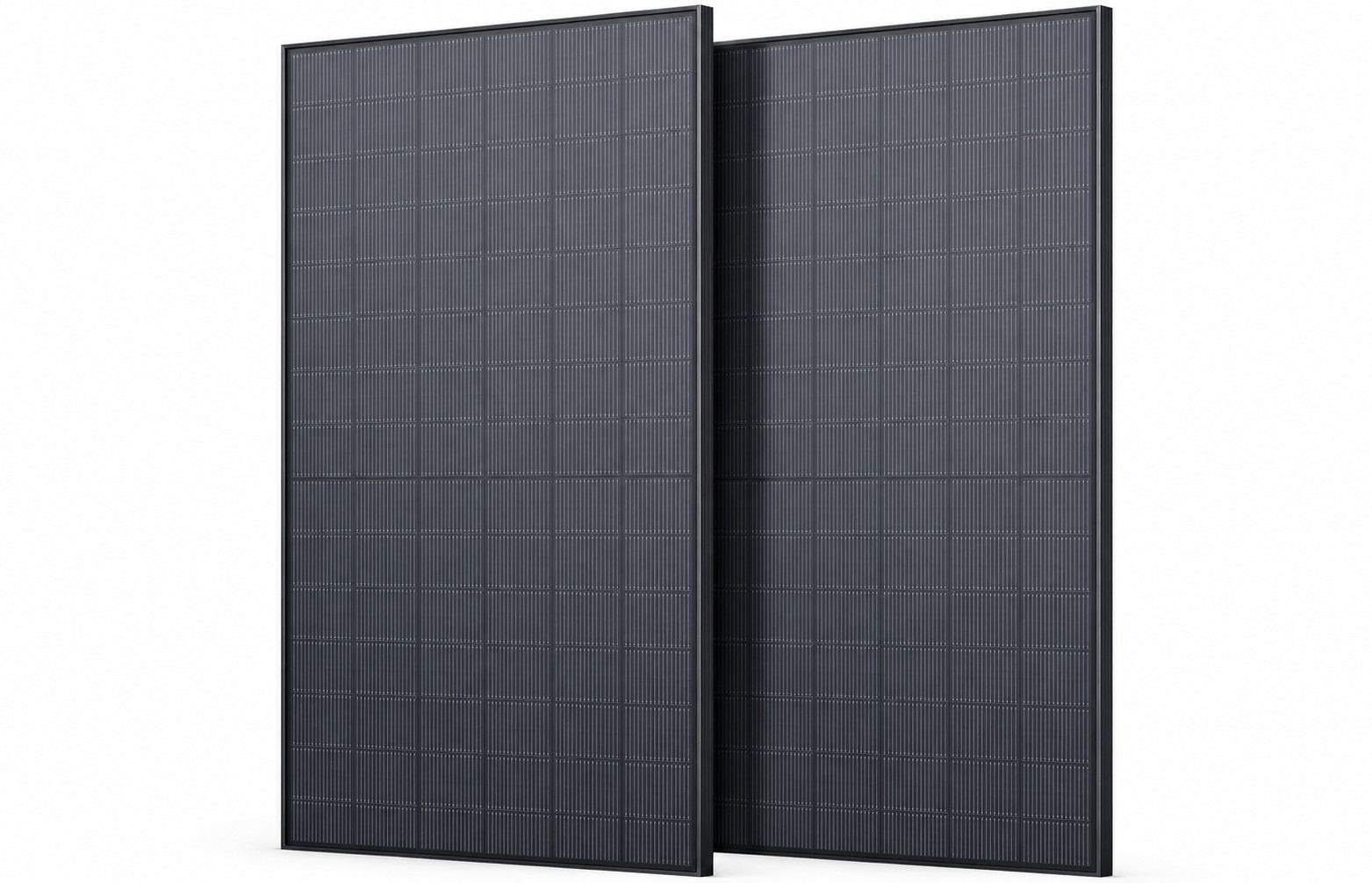 2x450W=900W Solar Panels, Bifacial N-Type Mono | 4ft MC4 Cable for Easy Install