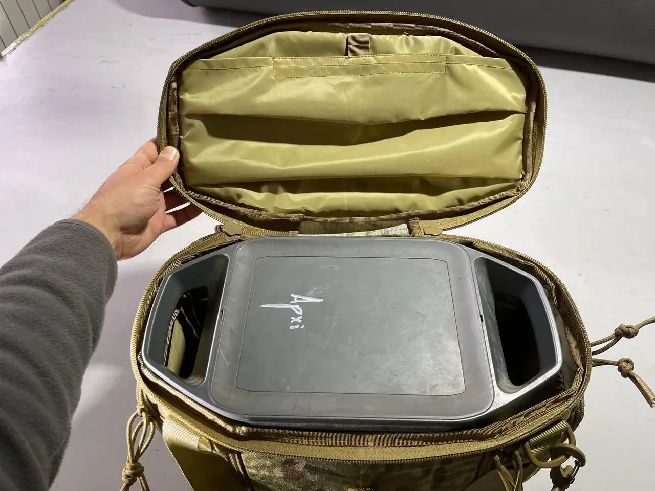 Shockproof Bag for Ecoflow/ EcoFlow DELTA 3 1500 with Damper Color Multicam
