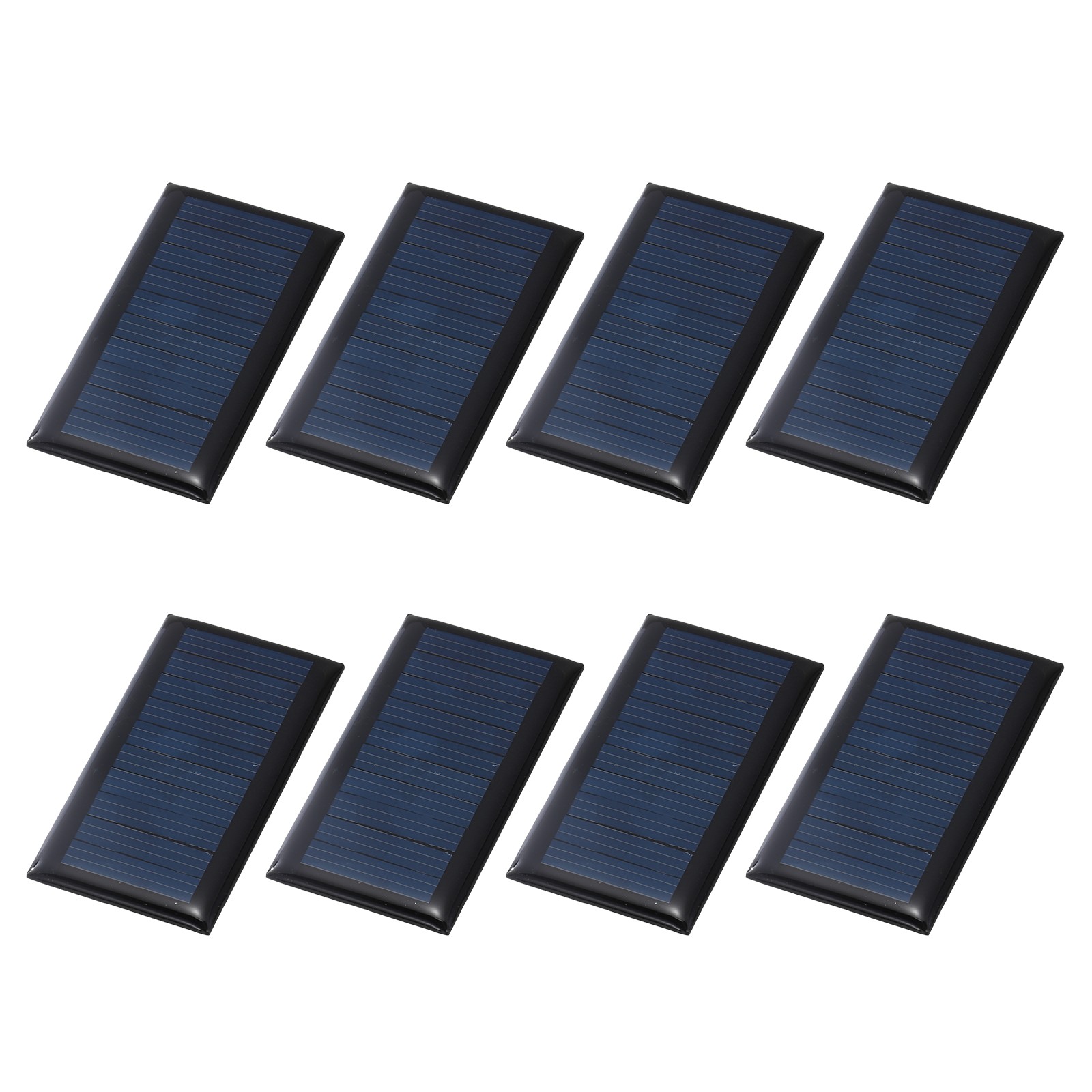 8Pcs 5V 0.225W 45mA Mini Solar Panels, Solar Photovoltaic Power Cells