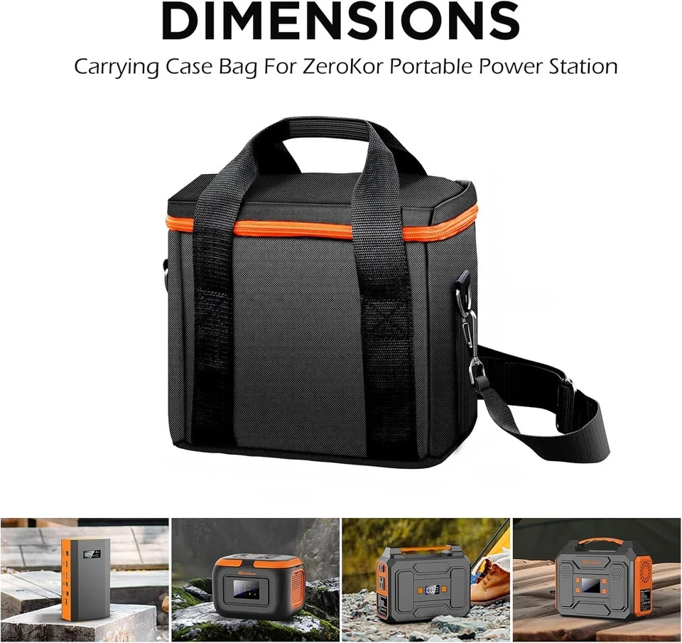 Portable Power Station Generator Carrying Case Compatible with R200 Power Statio