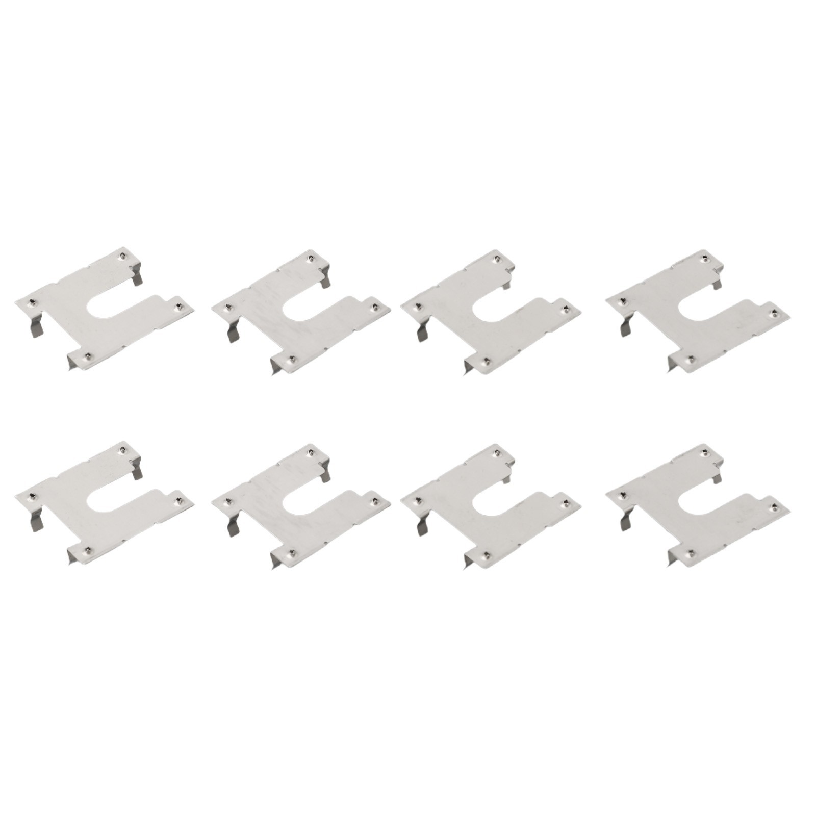 Solar Energy Grounding Lug Silver Solar Panels Stainless Steel 20pcs Earth Plate