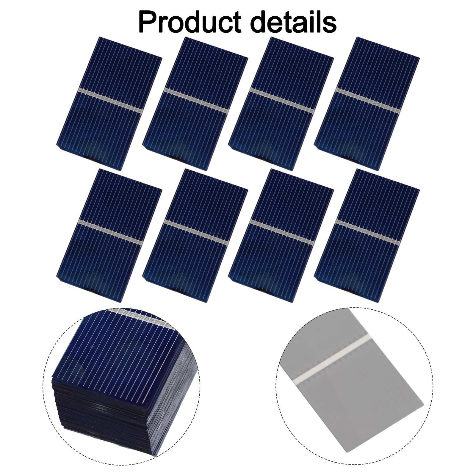 Diverse Applications Pack of 100 Miniature For Solar Cells at Low Voltage