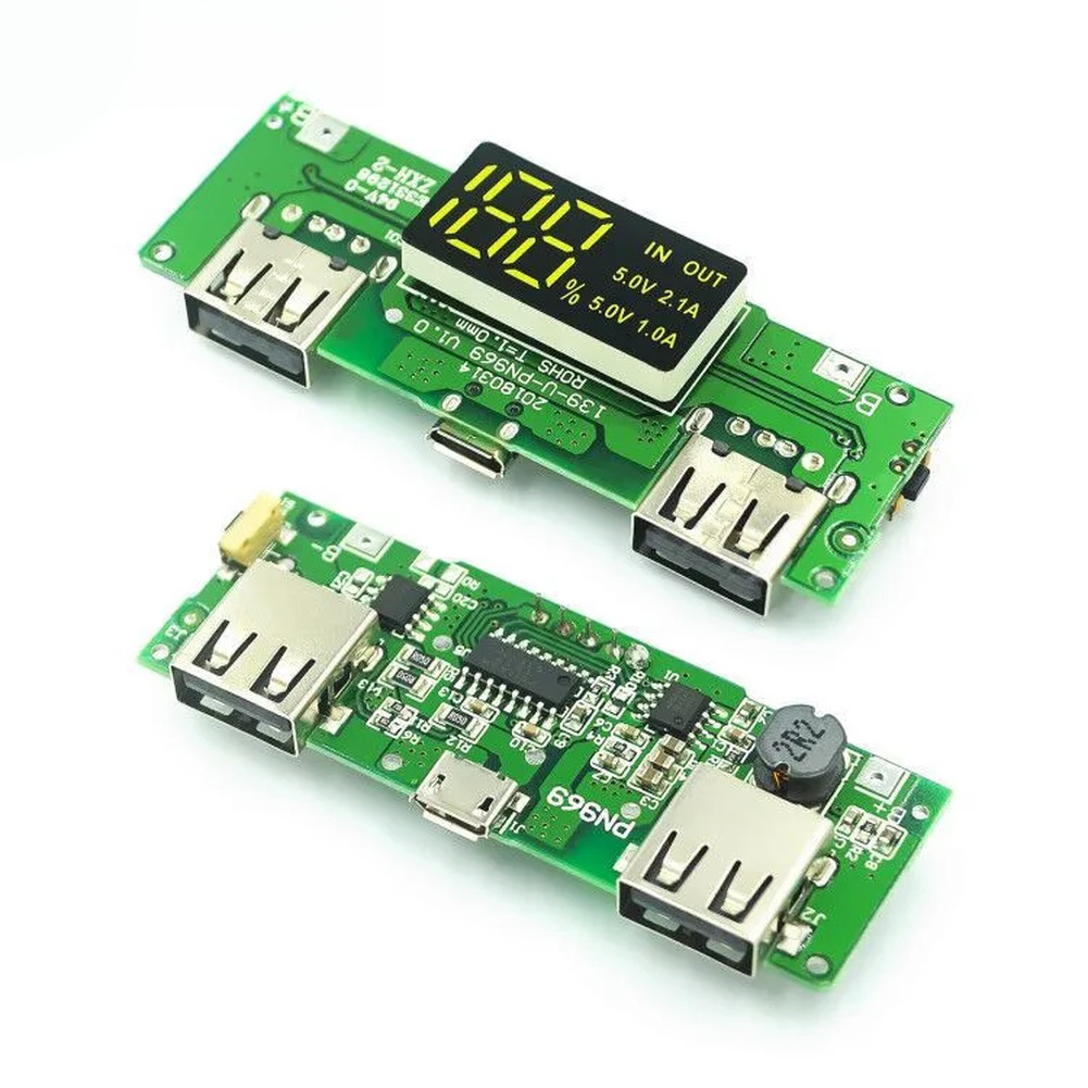Battery Management Travel Power Backup Power Bank Module 5V Total Output