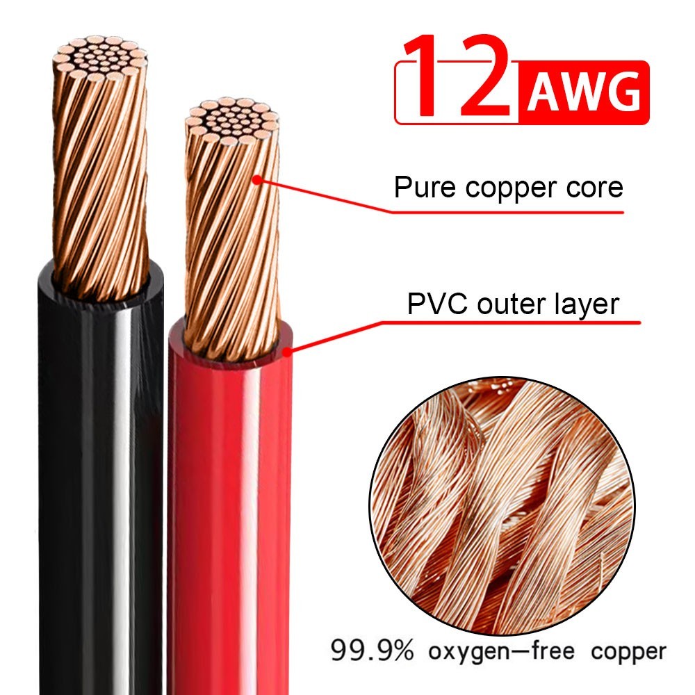 12 AWG XT60 Female to Solar Connector Extension Cable Wire for Solar Generator