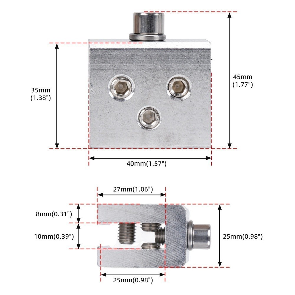Lightweight Aluminum Clamps for Solar Panels on For Standing Seam Roofs