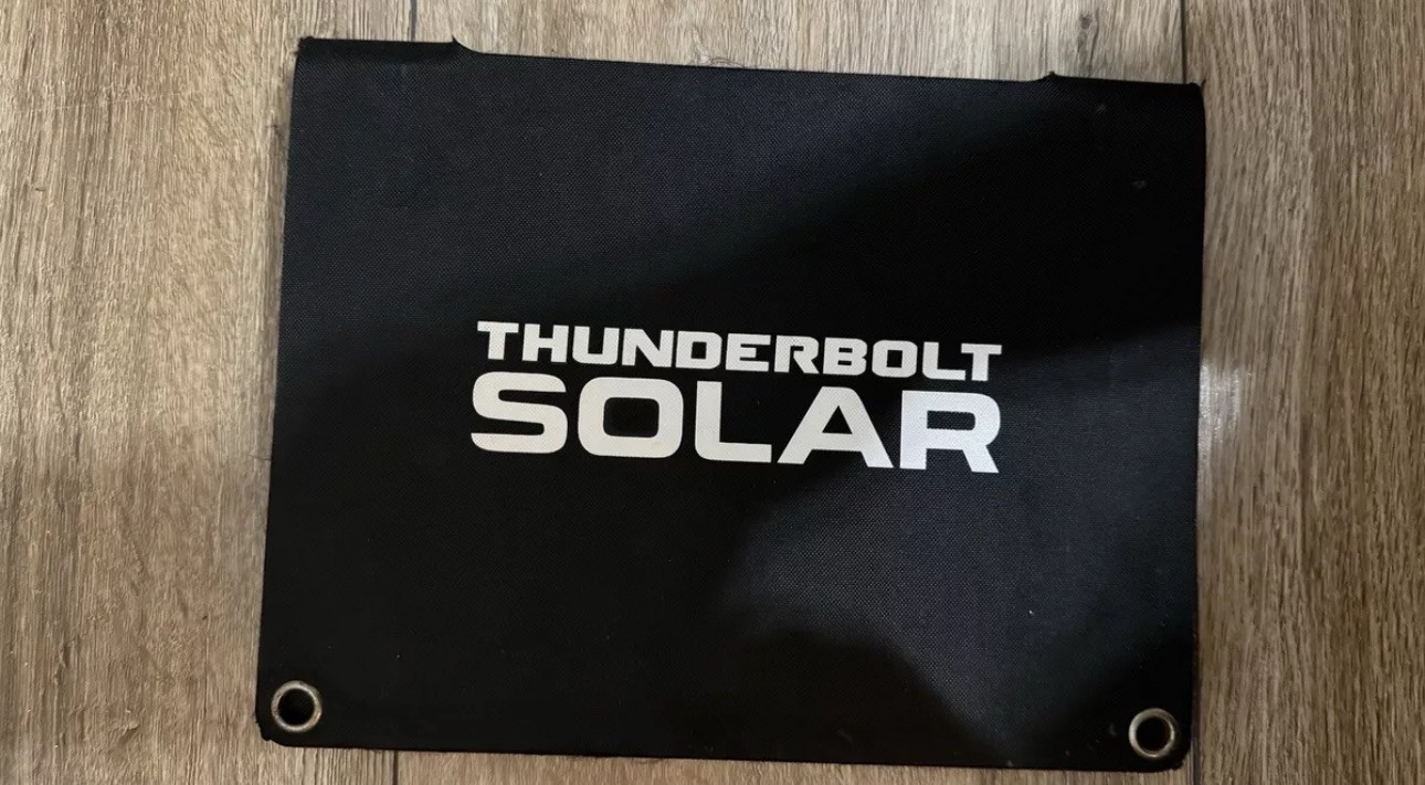 Thunderbolt Magnum 18 Watt 18v DC Solar Panel Kit Charge USB ADAPTER & PANEL