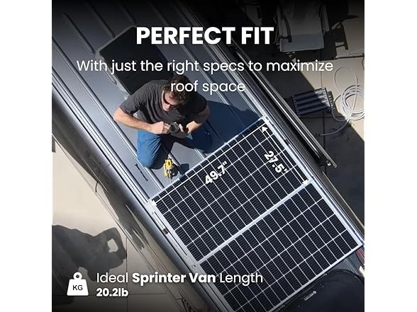 ACOPOWER HY175-12M ACOPOWERl 175Watt 12 Volt Solar Panel