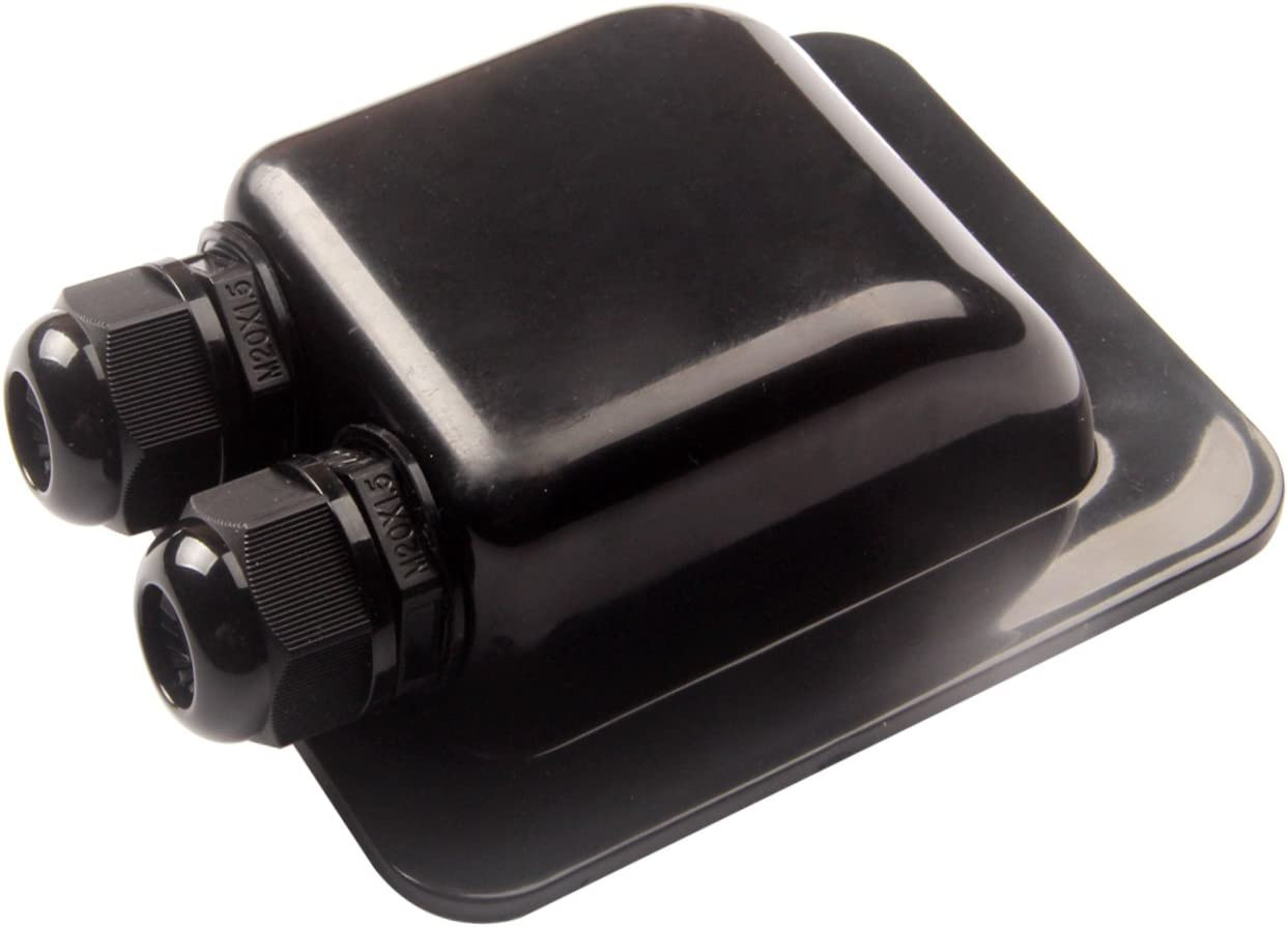 Weatherproof ABS Solar Double Cable Entry Gland for All Cable Types