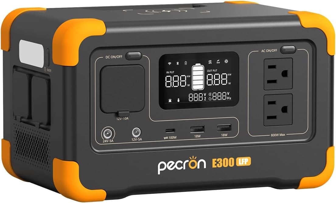Solar Portable Power PECRON E300LFP 288Wh 600W