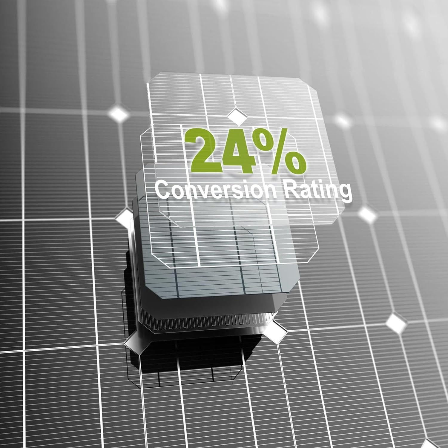 SP039 600W Portable Solar Panel, Foldable Solar Charger with 24% High Efficiency