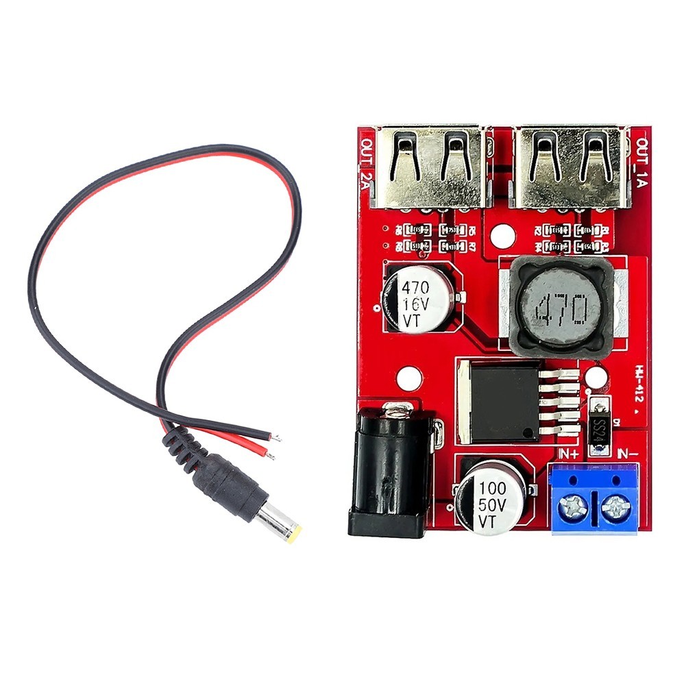 Solar Charging Module Solar Controller Travel 6V-40V DC Input 92% Efficiency