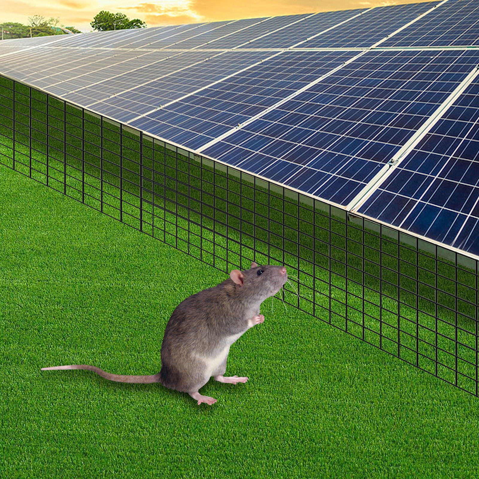 100ft Solar Panel Wire Mesh Roll & Clip kit – Pigeon Bird Proofing Guard Kit