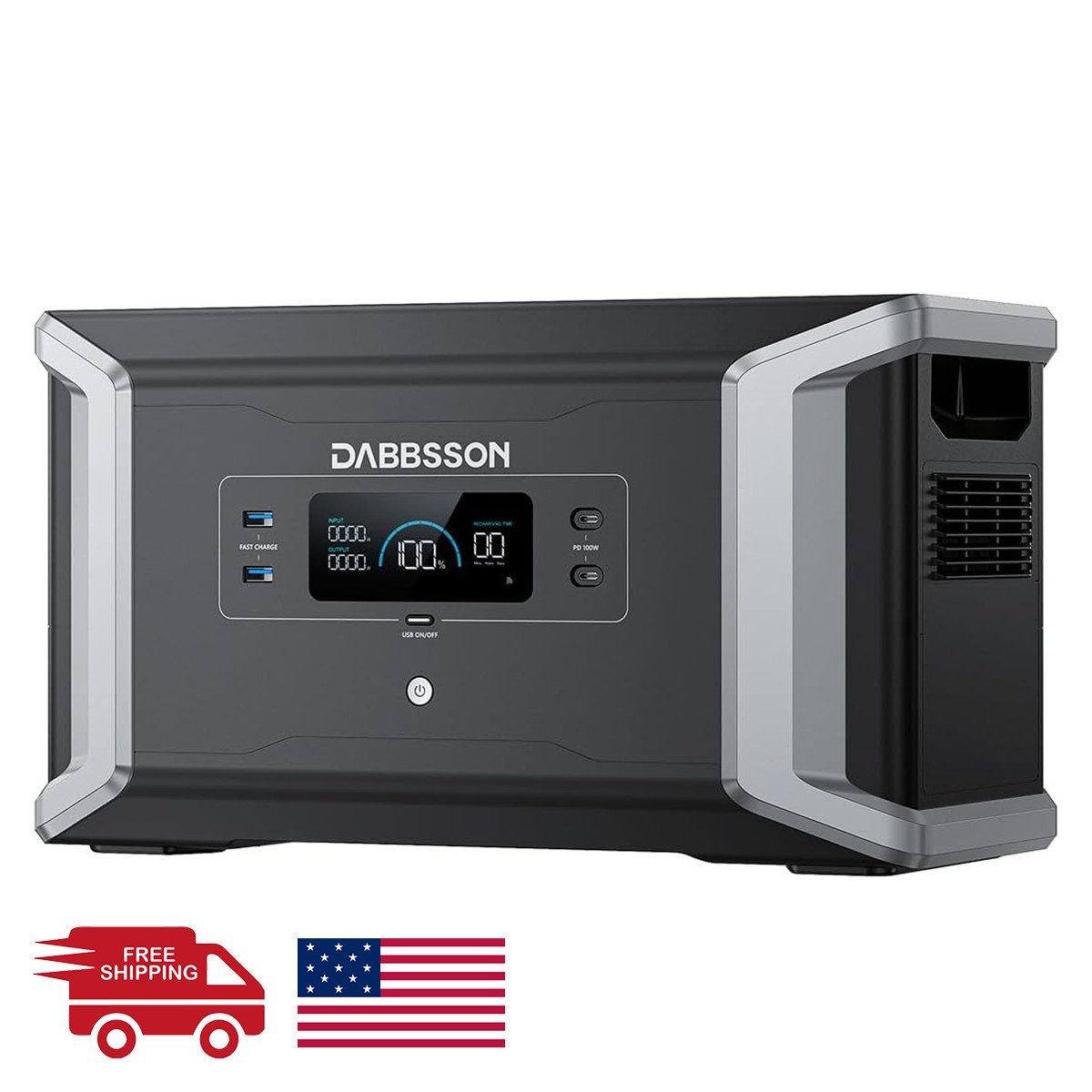 Dabbsson DBS2100B Expandable Battery 2150Wh For DBS1000Pro/ DBS1400 Pro /2100Pro