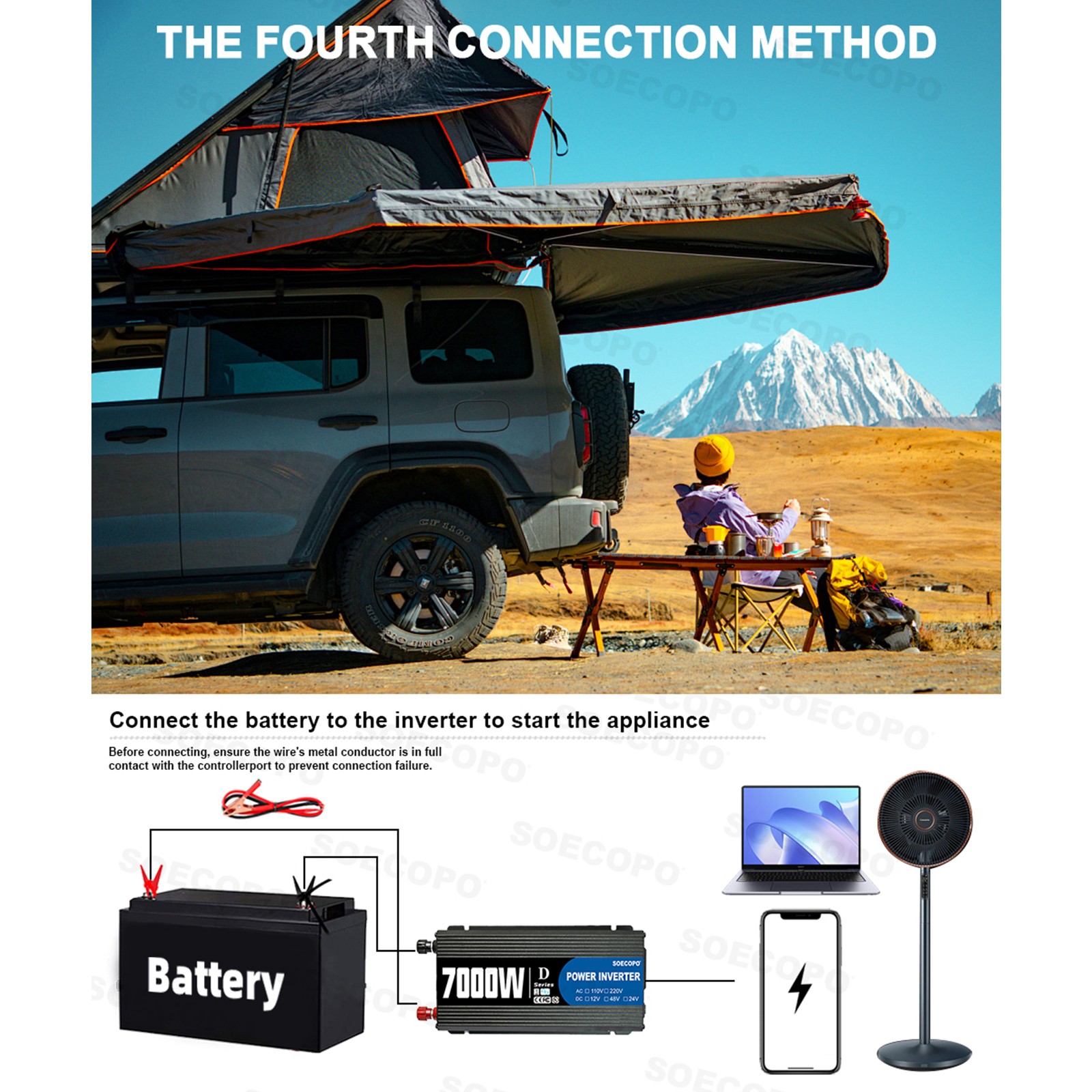 Complete 7000W Off-Grid Solar Kit 7000W Inverter 2pcs 300W Solar Panels 110V/2ta